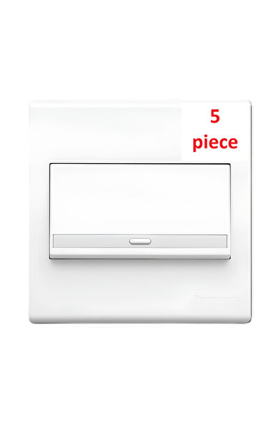 PANASONIC Panasonic Thai Single Light Switch (5 pieces)