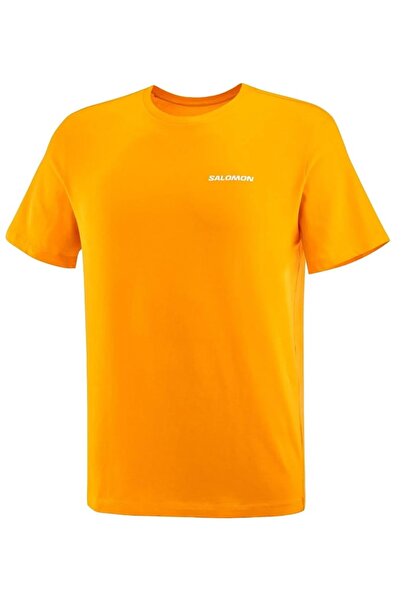 Salomon Lc2219 Graphic Perf Ss Tee T-Shirt Men's T-Shirt Orange