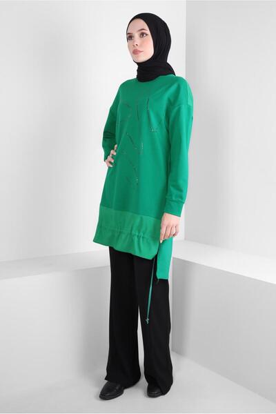 Alvina STONE PRINTED TRACKSUIT TUNIC 44182