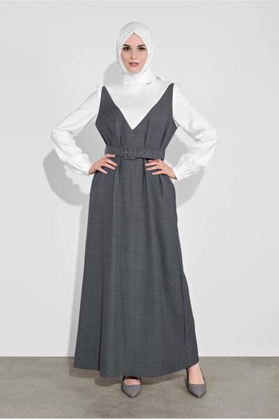 Alvina 41113 Model Belted Dress