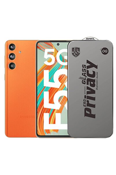 Flippy Folie de Sticla Privacy, Flippy, ESD Compatibila cu Samsung Galaxy F55