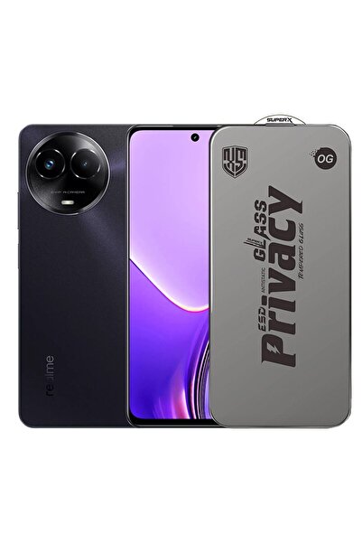 Flippy Folie de Sticla Privacy, Flippy, ESD Compatibila cu Realme 11x
