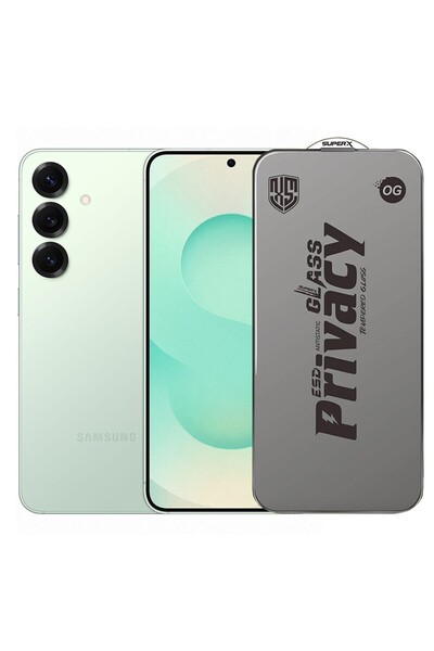 Flippy Folie de Sticla Privacy, Flippy, ESD Compatibila cu Samsung Galaxy S25