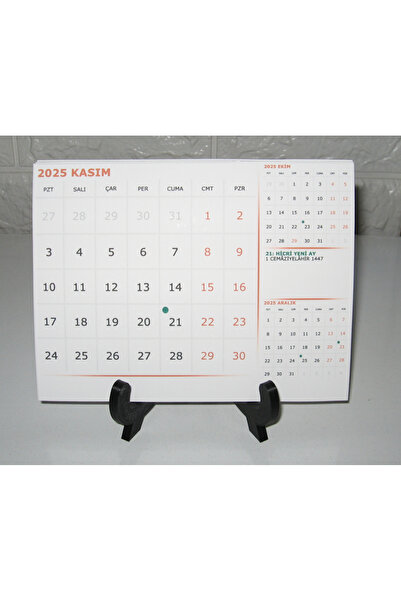 limitsizalisveris Ekim 2025 - Aralık 2026 Yılı Masa Takvimi 15 Yaprak Hicri Dini Günler Resmi Tatiller