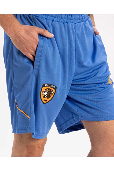 Hull City Training Short Poly (With Pockets) Erkek Mavi Şort