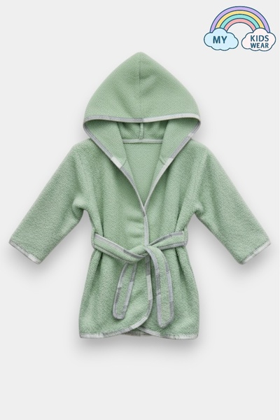 My Kids Wear 6-36 Ay Kapüşonlu Bebek Bornozu