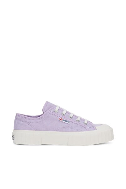 Superga 2630 Stripe Unisex Lila Bileksiz Sneaker