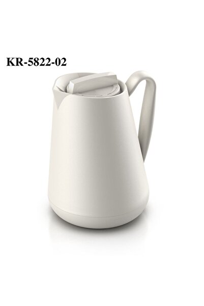 Kroos إبريق حراري بتصميم ذهبي أنيق بسعة 0.5 لتر