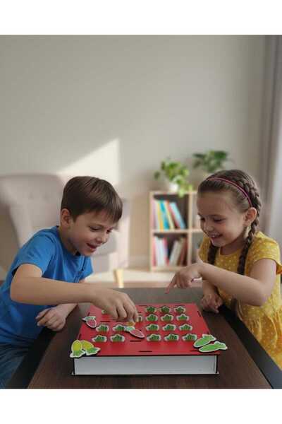 TOTTERİQ لعبة ذاكرة الشطرنج، لعبة تطوير الذاكرة والذهن بالألوان، شطرنج خشبي ل...