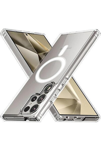 Hype Store Transparent Case for S24 Ultra Compatible with Magsafe Accessories...