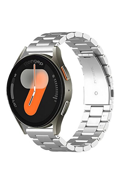 Hype Store Bakl 20mm Çelik Kordon Uyumlu Galaxy 6/5/4 Serisi 40mm/44mm Watch 6/4 Classic 47/43/42mm ve Watch 5