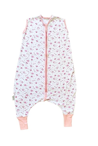 Hype Store 100 Pamuk Penye Interlok Örme aş Bebek Ayaklı Uyku Tulumu