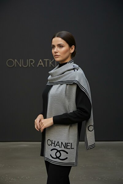 Onur Etol - Нова колекція Шарф на плечі Зимовий Товстий виріб Двосторонній тк...