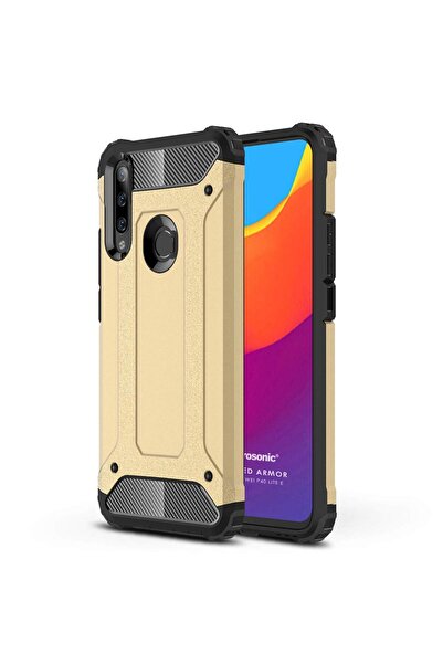 Hype Store حافظة P40 Lite E متينة باللون الذهبي