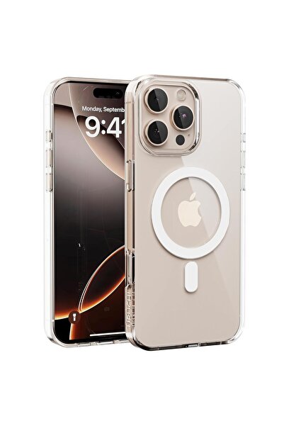 Hype Store غطاء متوافق مع MagSafe لهاتف iPhone 13، غطاء مغناطيسي شفاف، واقي م...