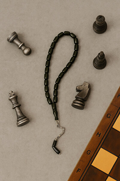 ŞIK VE MUTLU سبحة كاتالين على شكل مكعب مقطوع