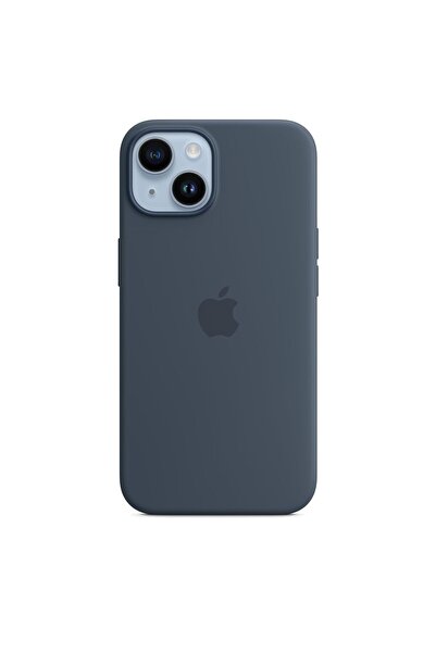 Hype Store iPhone 14 için MagSafe özellikli Silikon Kılıf - Fırtına Mavisi ​​...