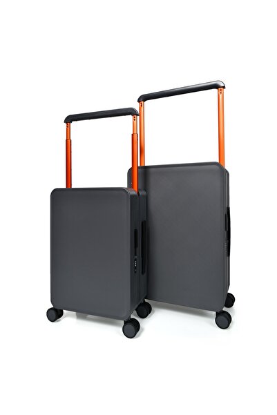 MORANO A 20''24'' polycarbonate (PC) travel bag with a built-in TSA lock.