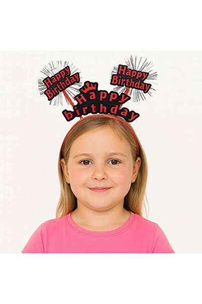 ZERO LAND Mtxdpn Red Crown for Birthday Celebration – Sparkling Lettering (17...
