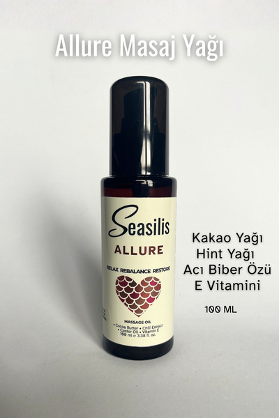 Seasilis Allure Masaj Yağı - 100 ml