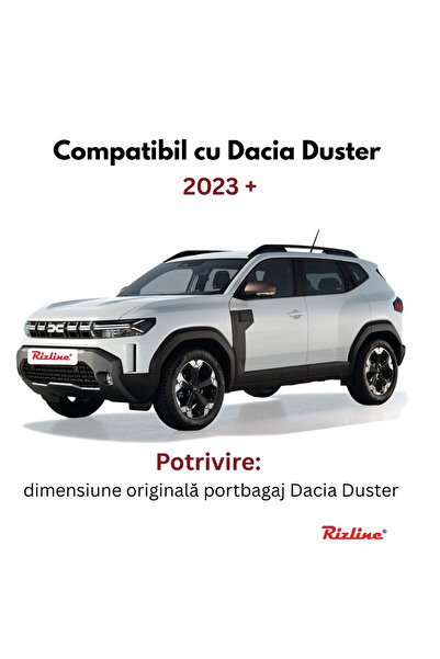 Rizline Trunk Mat Dacia Duster III 4X4, 2023+ Rubber Tray
