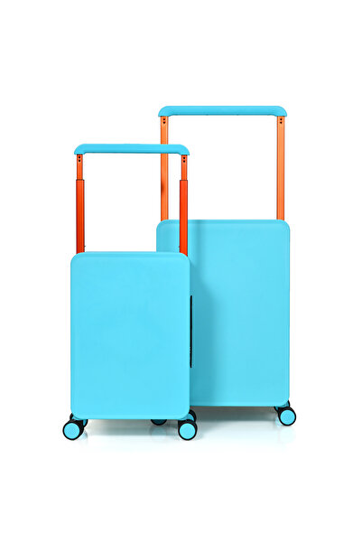 MORANO A 20''24'' polycarbonate (PC) travel bag with a built-in TSA lock.