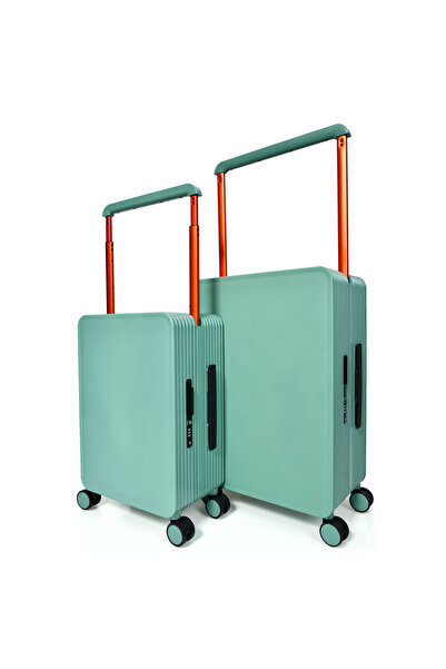 MORANO A 20''24'' polycarbonate (PC) travel bag with a built-in TSA lock.