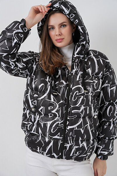 Bigdart 5125 Desenli Şişme Mont