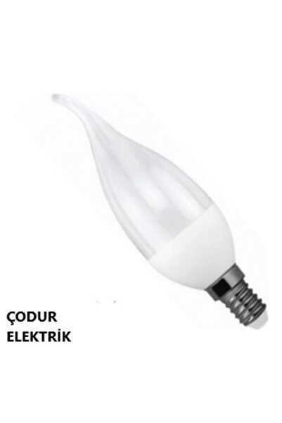 Osaka Light 6w = 50w Eşdeğer 6500 Kelvin Beyaz ışık E14 Duylu 540 Lümen A+ En...