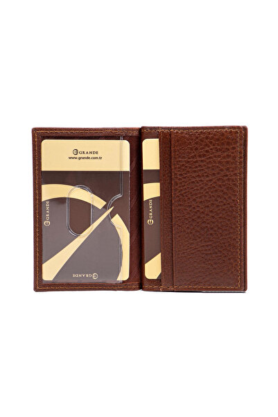 Grande 825 Men's Card Holder Tan