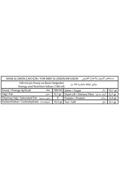 prafendy NANE LİMON ÇAYI - GERÇEK MEYVE TANELİ 250 GR