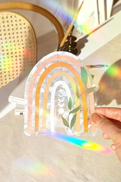 Buka Shops Голографічний Бохо Місяць Веселка Сонцелов - Містична плівка для в...