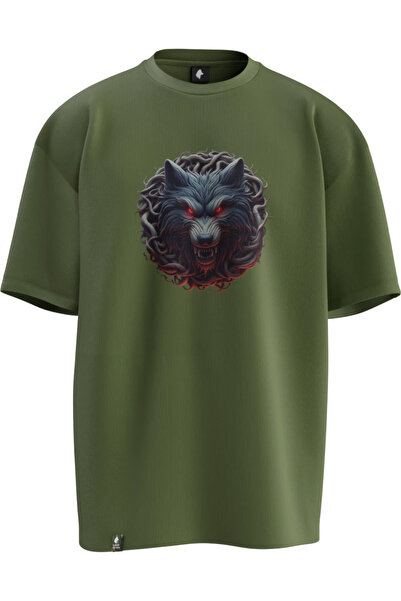 TURAN TACTICS تي شيرت BOZKURT v1 بتصميم مريح ومناسب للجنسين