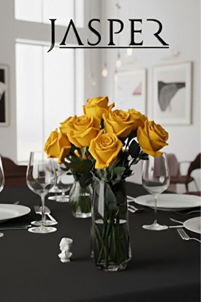 JASPER 1Pc Artificial Yellow Rose Valentine's Day Engagement Promise Gift Teacher's Day