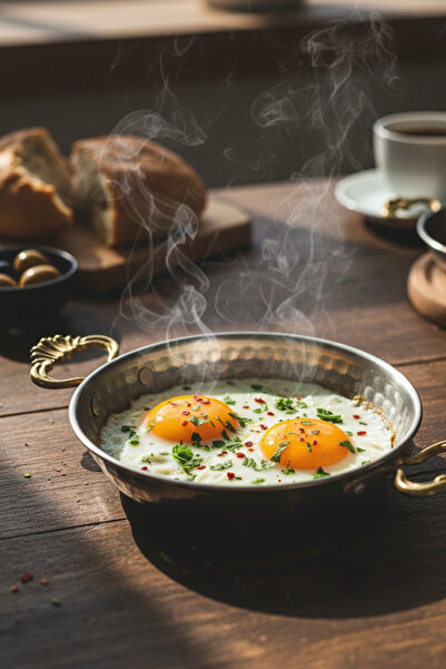 YUNUSOĞLU HOME Authentic 3-Piece Steel Omelet Set