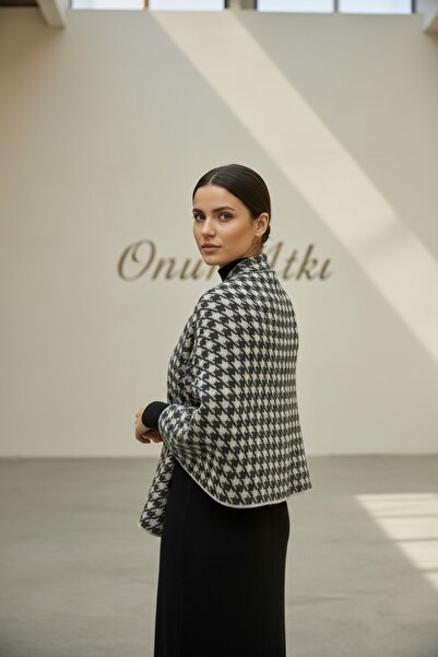 Onur Etol - New Collection Shoulder Neckerchief Winter Thick Product Double Sided Woven Fabric Legend Store