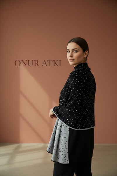 Onur Etol - Νέα Συλλογή Μαντήλι ώμου Χειμερινό Παχύ Προϊόν Διπλής Όψης Υφαντό Υφασμάτινο Κατάστημα Legend