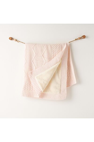 andywawa Baby Girl Knitwear Blanket Pink