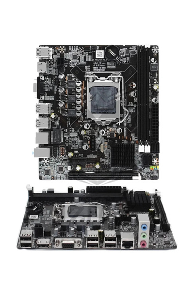 jetucuzal B12751 i5 3470 16GB RAM 256GB SSD R7240 4GB H61 1200Mbps WiFi CPU Fan Bundle Anakart Komple SET