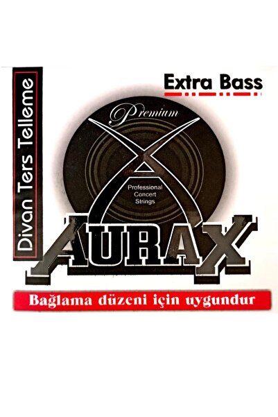Aurax ARX25T Divan Ters Telleme Saz Teli - Bağlama Düzeni İçin