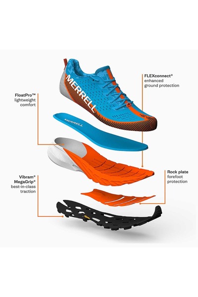 Merrell Agılıty Peak 5 J068347 férfi futócipő - szürke