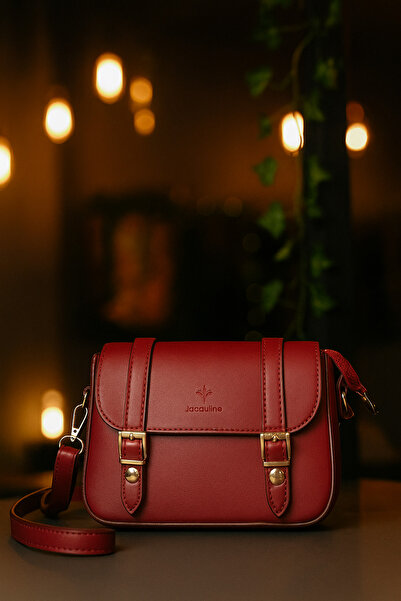 Jacquline Kadın Tokalı Mini Omuz Çantası