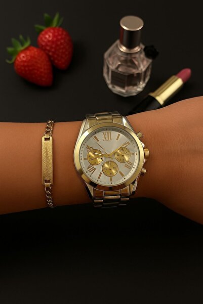 Love The Wind Gold Color Women's Wristwatch