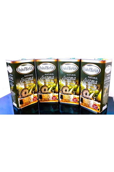 Vakıf Birlik Sızma Zeytinyağı 20 Lt