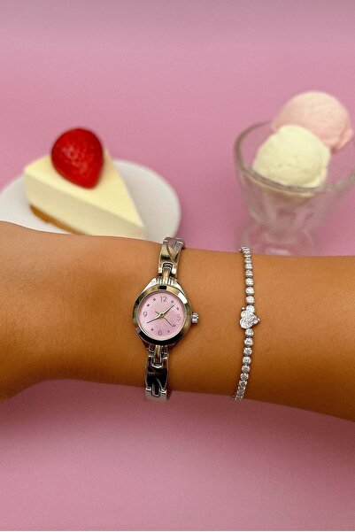 Love The Wind Minimal Round Case Thin Band Elegant Women's Wristwatch