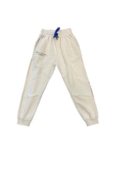 Zekids Pantaloni din gabardină cu talie elastică pentru băiat