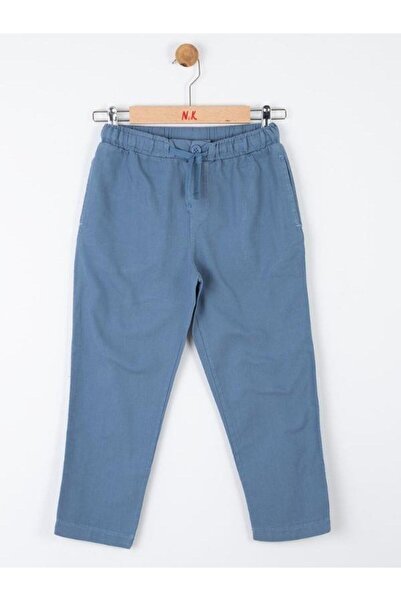 NK Boy's Cotton Elastic Waist Trousers