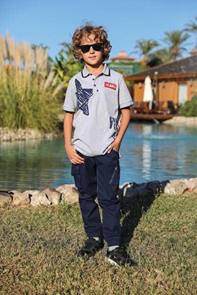 Jack Lions Pantaloni elastici cu buzunar cargo pentru băiat