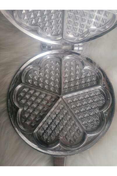 wei inox Honeycomb shape, 6 sections, wooden handle