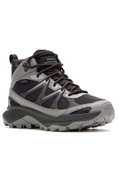 Merrell J038275 TEMPO EXP MID WP Ανδρικές μπότες εξωτερικού χώρου Μαύρο Γκρι